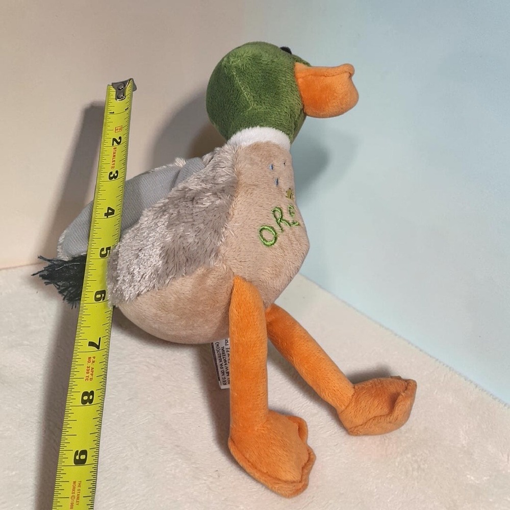 Souvies Oregon Mallard Duck Plush 2010 RGU Group Souvenir Toy Green Head Orange - Picture 5 of 10